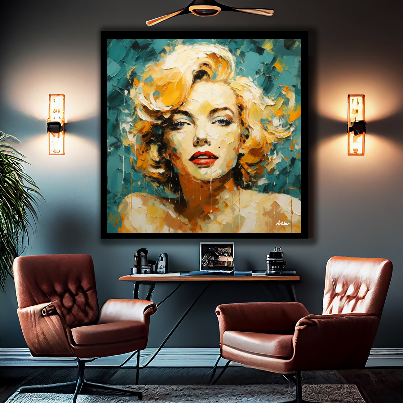Marilyn's Mosaic Radiance