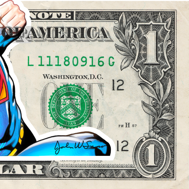 Superman dollar L11180916G