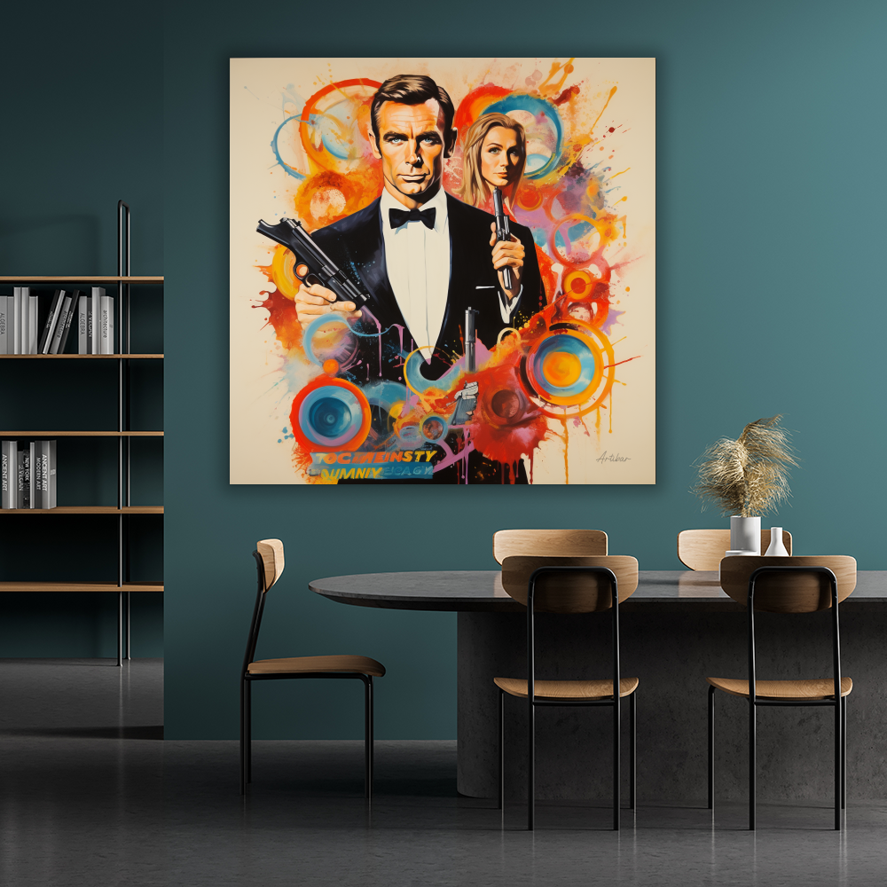Bond se mélange à une Paint Party