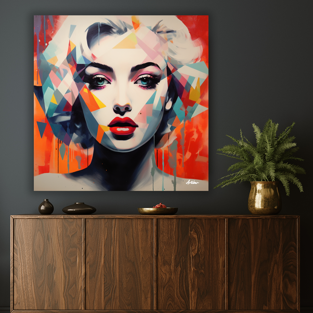 La mosaïque de Marilyn - La passion en pixels